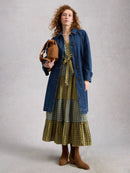 Oakleigh Denim Coat - Mid Denim