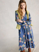 Megan Jersey Dress - Blue Multi