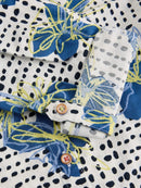 Sophie Organic Cotton Shirt - Ivory Print