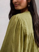 Lana Top - Mid Green