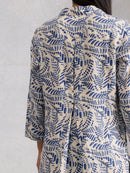 Bianca Linen Tunic - Ivory Print