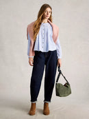 Sammy Smock Top - Blue Multi