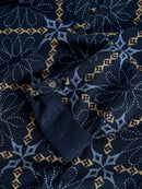 Allie Jersey Shirt - Navy Print