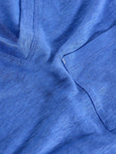 Iris Linen T-Shirt - Blue