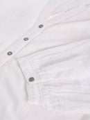 Daisy Dobby Mix Top - Brillant White