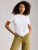 Clara Short Sleeve T-Shirt - Brillant White