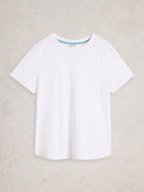 Clara Short Sleeve T-Shirt - Brillant White
