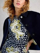 Clara Long Sleeve T-Shirt - Green Print