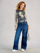 Clara Long Sleeve T-Shirt - Green Print