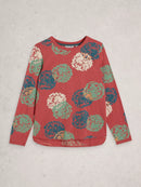 Clara Long Sleeve T-Shirt - Pink Print