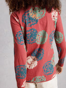 Clara Long Sleeve T-Shirt - Pink Print