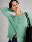 Lulu Cardigan - Mid Teal