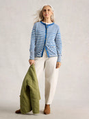 Lulu Stripe Cardigan - Blue Multi