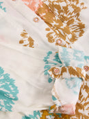 Sophie Organic Cotton Shirt - Ivory Print