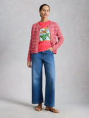 Gina Graphic Tee - Pink Print