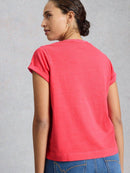 Gina Graphic Tee - Pink Print