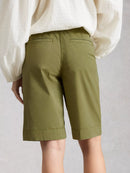 Heidi Chino Shorts - Khaki Green