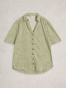 Annie Jersey Shirt - Green Multi