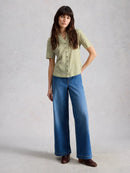Annie Jersey Shirt - Green Multi