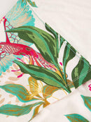 Nelly Notch Neck Tee - White Multi