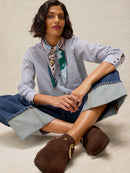 Libby Organic Cotton Shirt - Blue Multi