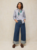 Libby Organic Cotton Shirt - Blue Multi