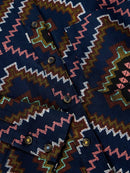 Libby Organic Cotton Shirt - Navy Multi