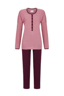 Button-Down Pyjamas - Rosewood