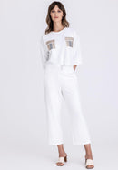 Golden Oasis Culotte - Ecru