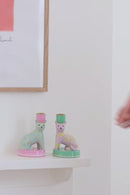 Animal Candlestick Holder Set of 2