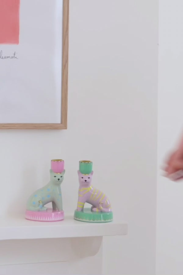 Animal Candlestick Holder Set of 2