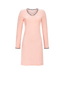 V-Neck Nightdress - Rose Quartz