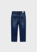 Soft Denim Joggers - Dark