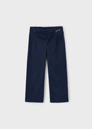 Pleated Trouser - Navy