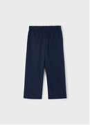 Pleated Trouser - Navy