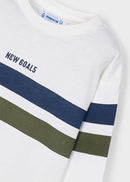 T-Shirt, Jean &amp; Top Set - Blue/olive