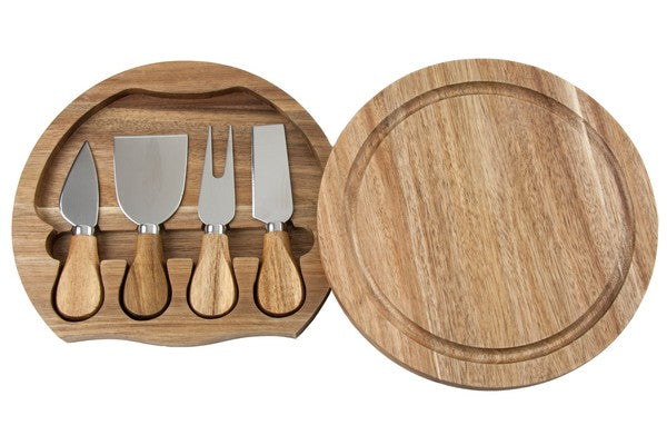 Acacia Cheese Board Set