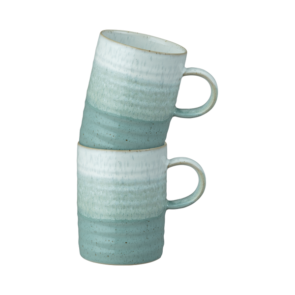 Kiln Green Set of 2 Mugs