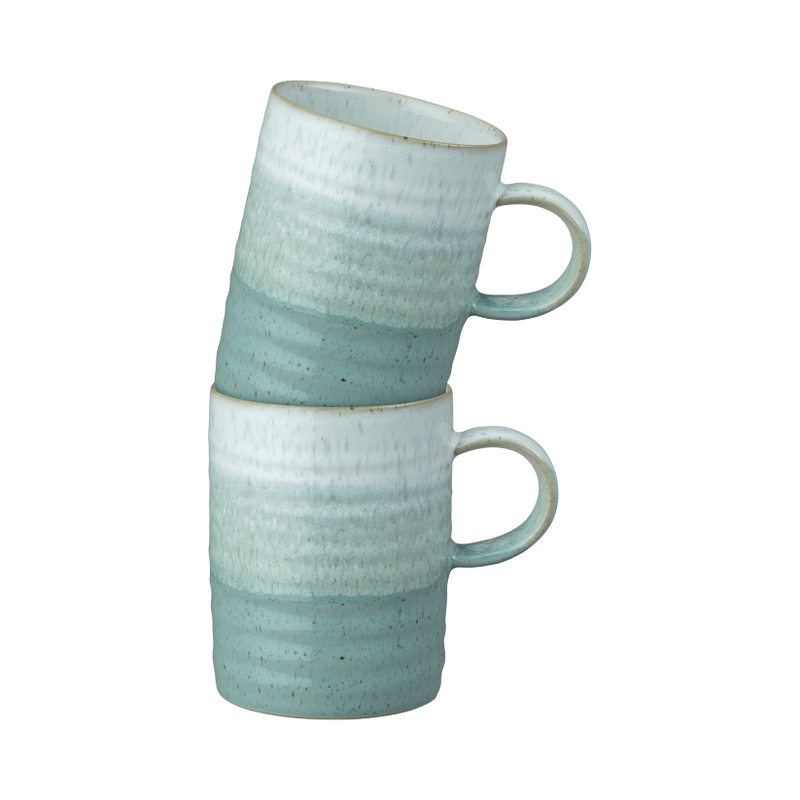 Kiln Green Set of 2 Mugs