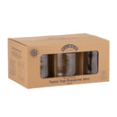 Round Twist Top Jars Set of 6 - 730ml