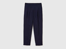 Straight Trouser - Navy
