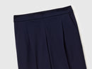 Straight Trouser - Navy