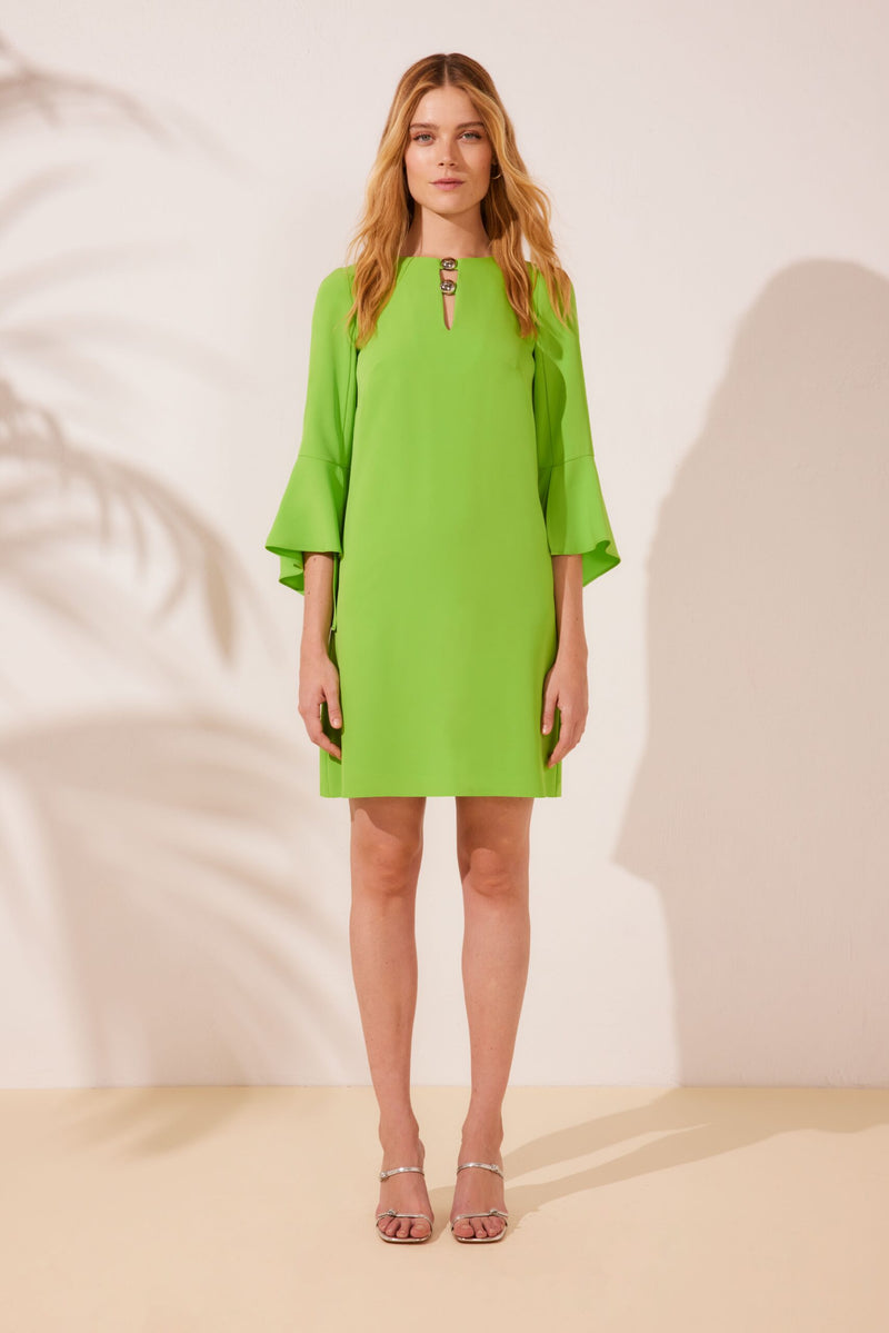 Shift Dress - Green