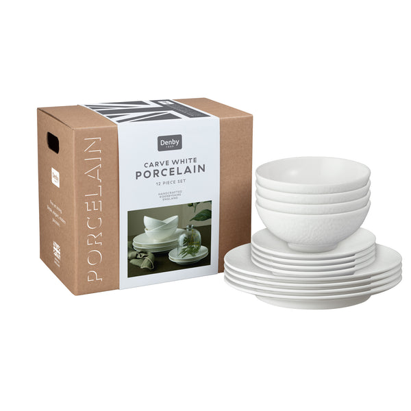 Carve White 12 Piece Box Set