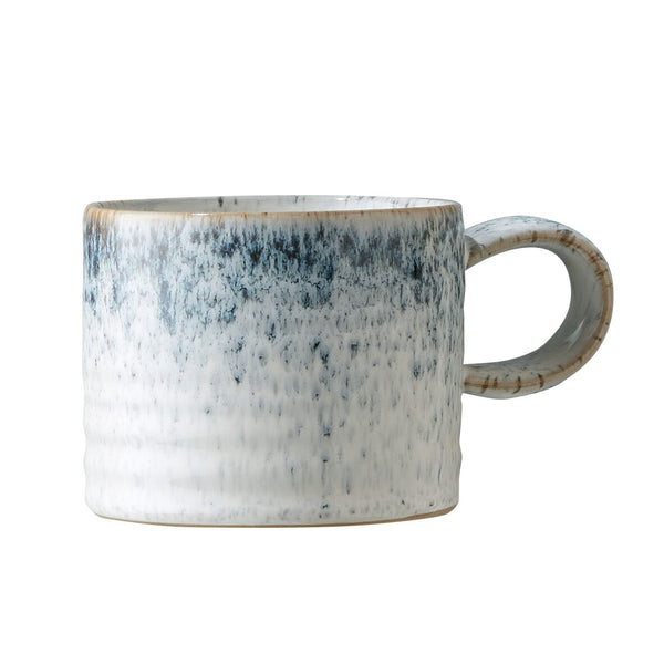 Kiln Blue Small Ridge Mug