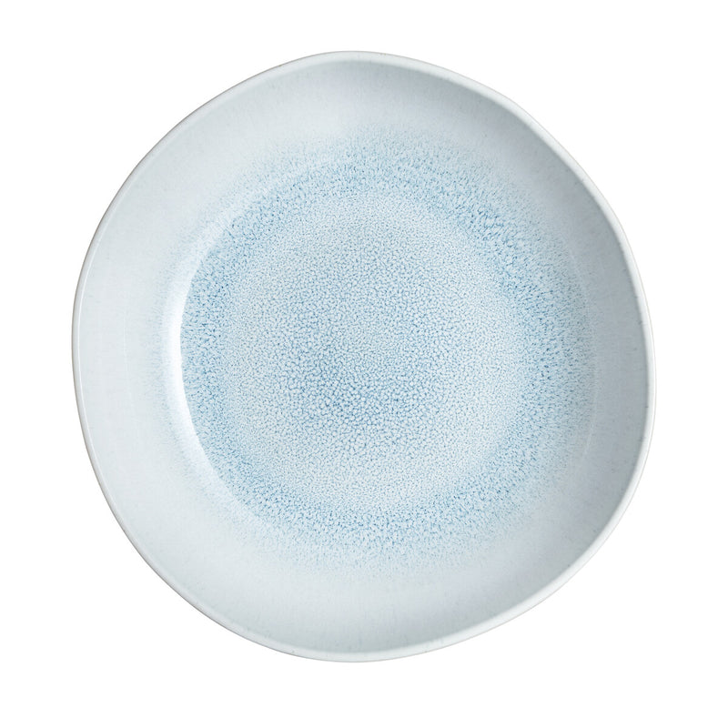 Kiln Blue Large Organic Dish