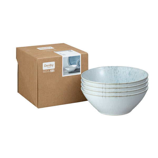 Kiln Blue set of 4 Cereal Bowl