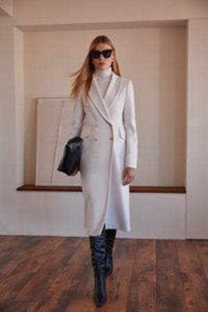 Long Coat - White