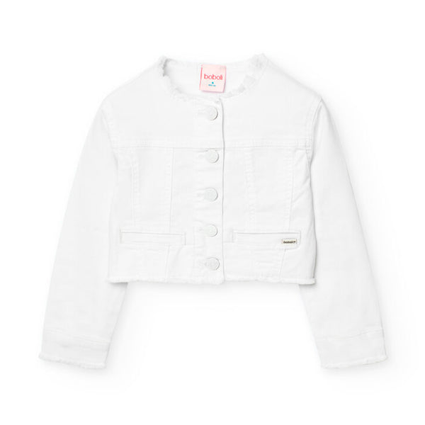Stretch Twill Jacket - White