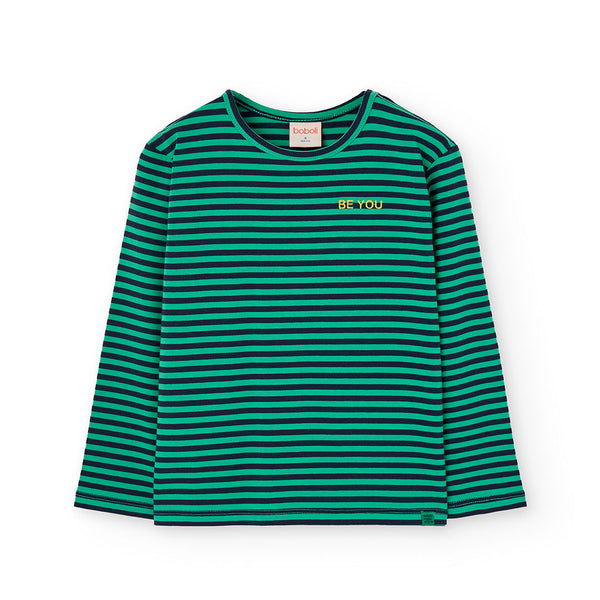 Striped Knit T-Shirt - Stripes
